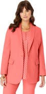 Roaman's Plus Size Bendover Blazer