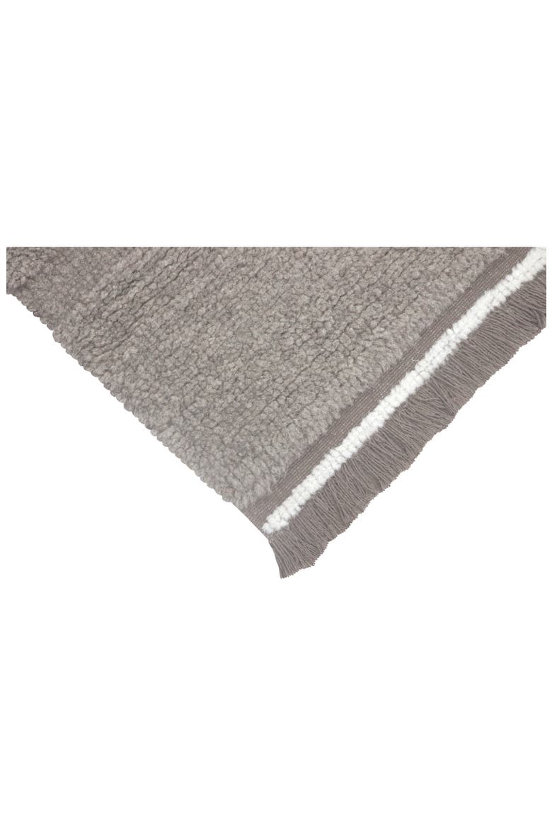 Steppe Woolable Washable Wool Rug, Alternate, color, SHEEP GREY