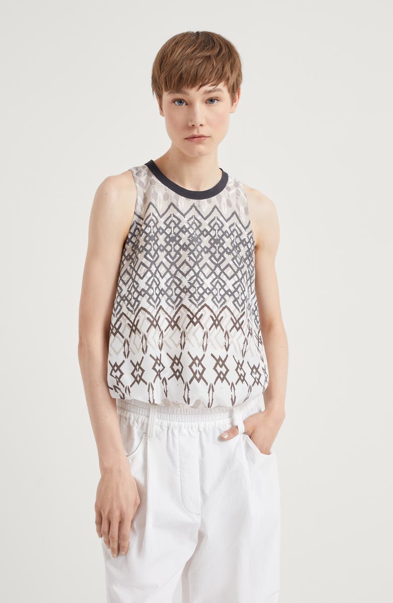 Brunello Cucinelli Top with monili, Alternate, color, 