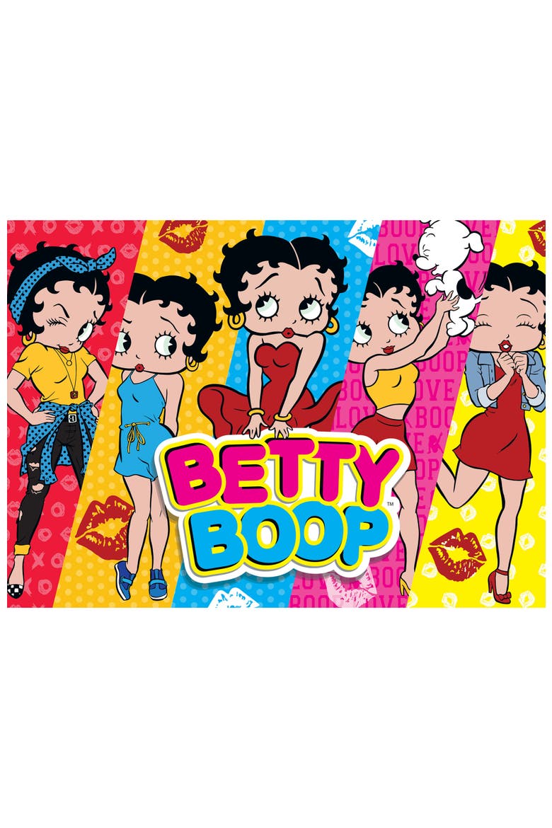 Betty Boop Strikes a Pose 1000pc Puzzle, Alternate, color, Multicolor