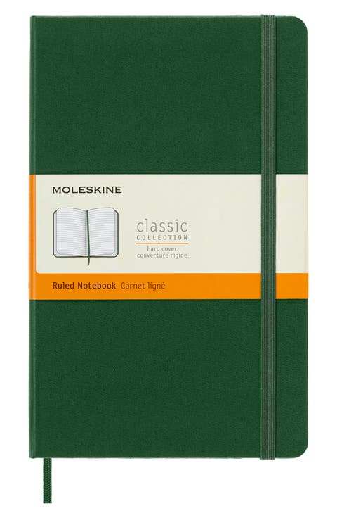 Large Ruled Hardcover Notebook