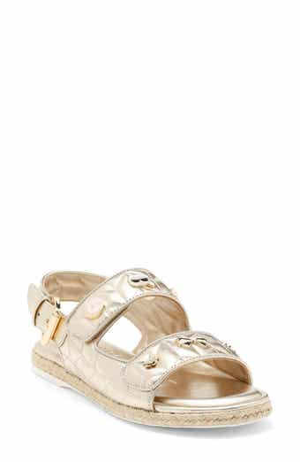 KARL LAGERFELD PARIS Charlay Macaron Espadrille Sandal