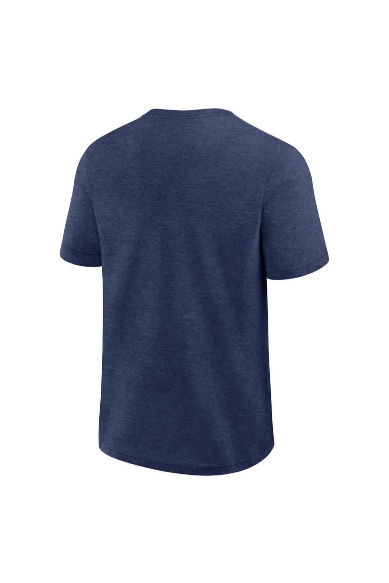 Men's Fanatics Heather Navy St. Louis Cardinals Top Notch T-Shirt, Alternate, color, Heather Navy