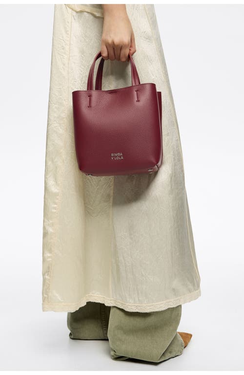 Bimba Y Lola Mini Chihuahua Bag Leather In Blue