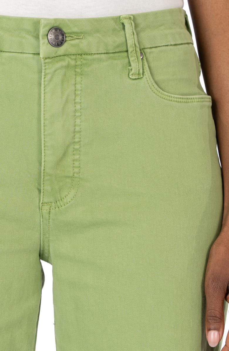 KUT from the Kloth Meg Raw Hem High Waist Ankle Wide Leg Jeans, Alternate, color,