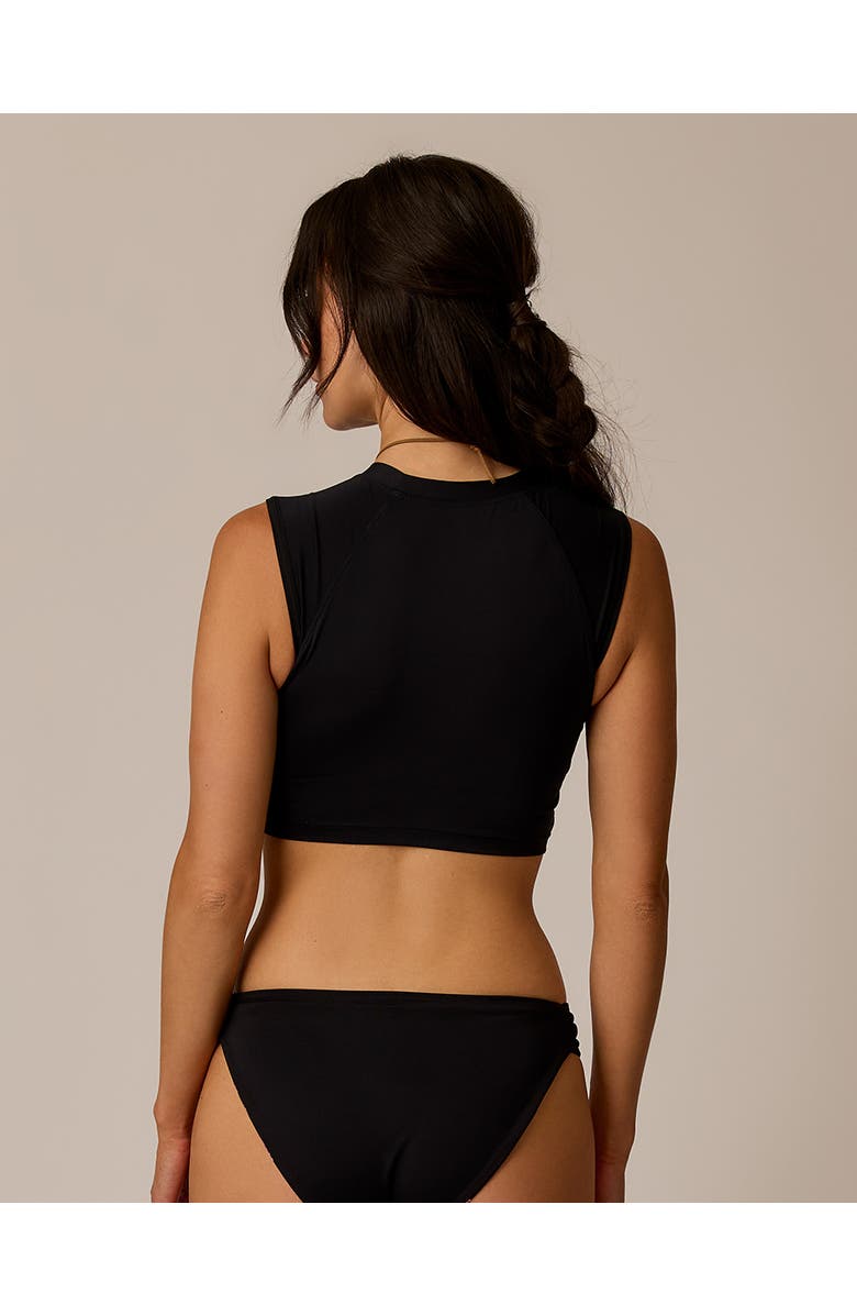 Carve Designs Shoreline Top, Alternate, color, Black