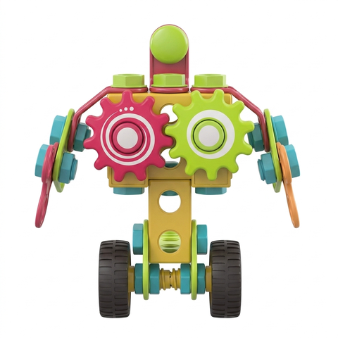 223 Pcs Mega Mechanic 3D Building Block Set