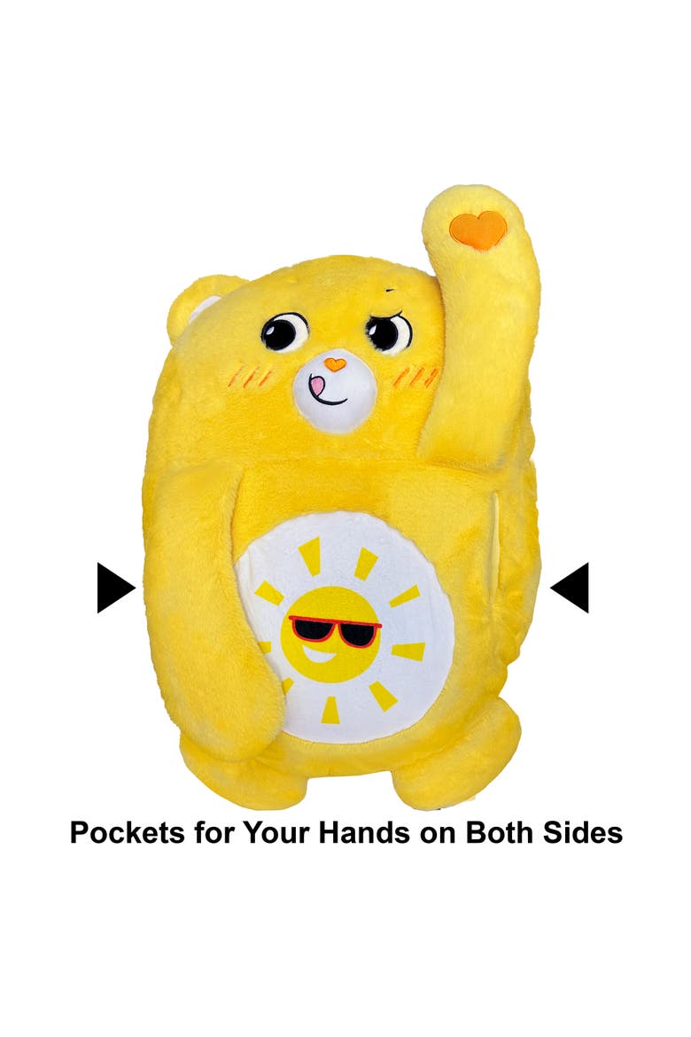Care Bears Pillow Pocket Pal Funshine Bear, Alternate, color, Multicolored