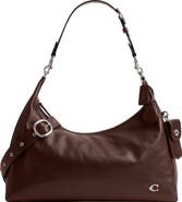 COACH Juliet 38 Glazed Leather Shoulder Bag