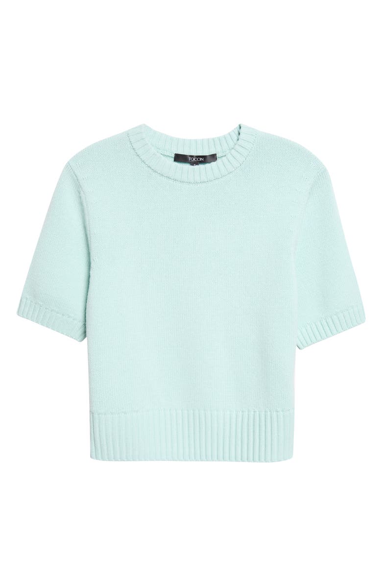 Toccin Elsie Wool & Cashmere Sweater, Alternate, color, Seafoam
