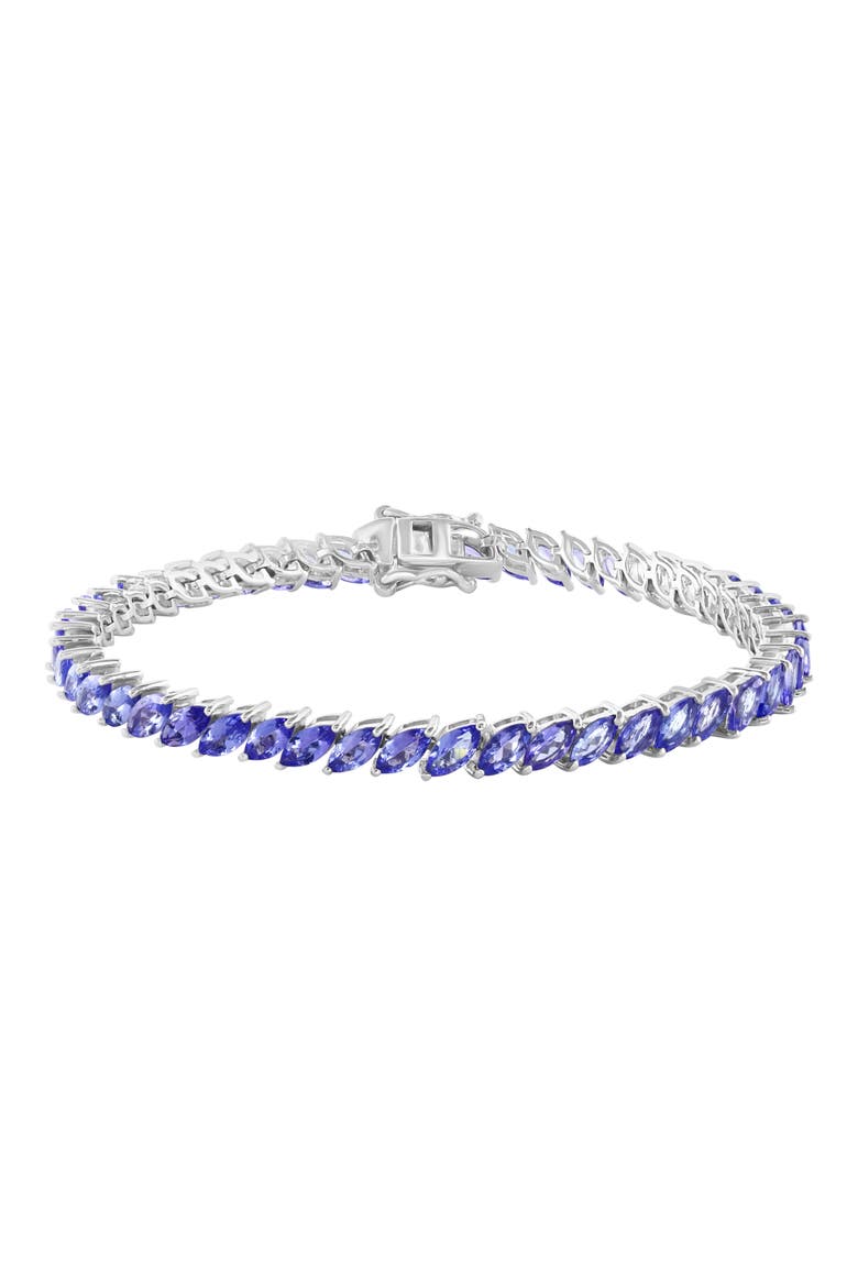 Sterling Silver Tanzanite Bracelet, Main, color, PURPLE