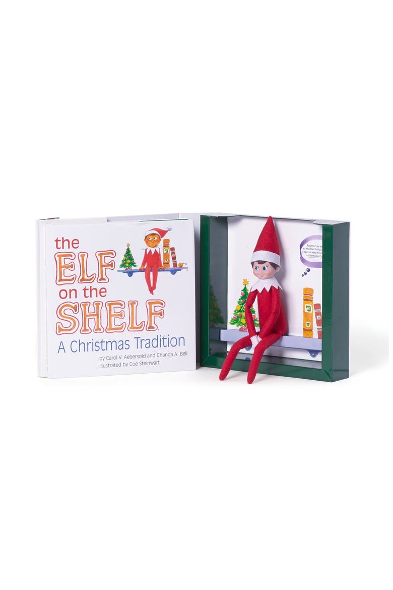 Carol Aebersold and Chanda Bell 'The Elf on the Shelf®: A Christmas Tradition™' Book & Elf, Alternate, color, SPANISH VERSION - BOY