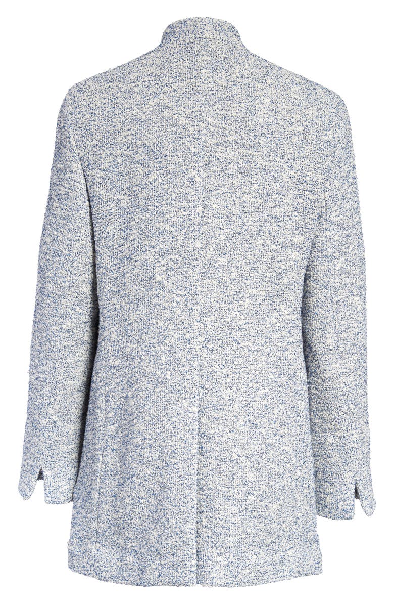 Akris Collarless Tweed Bouclé Jacket, Alternate, color, 