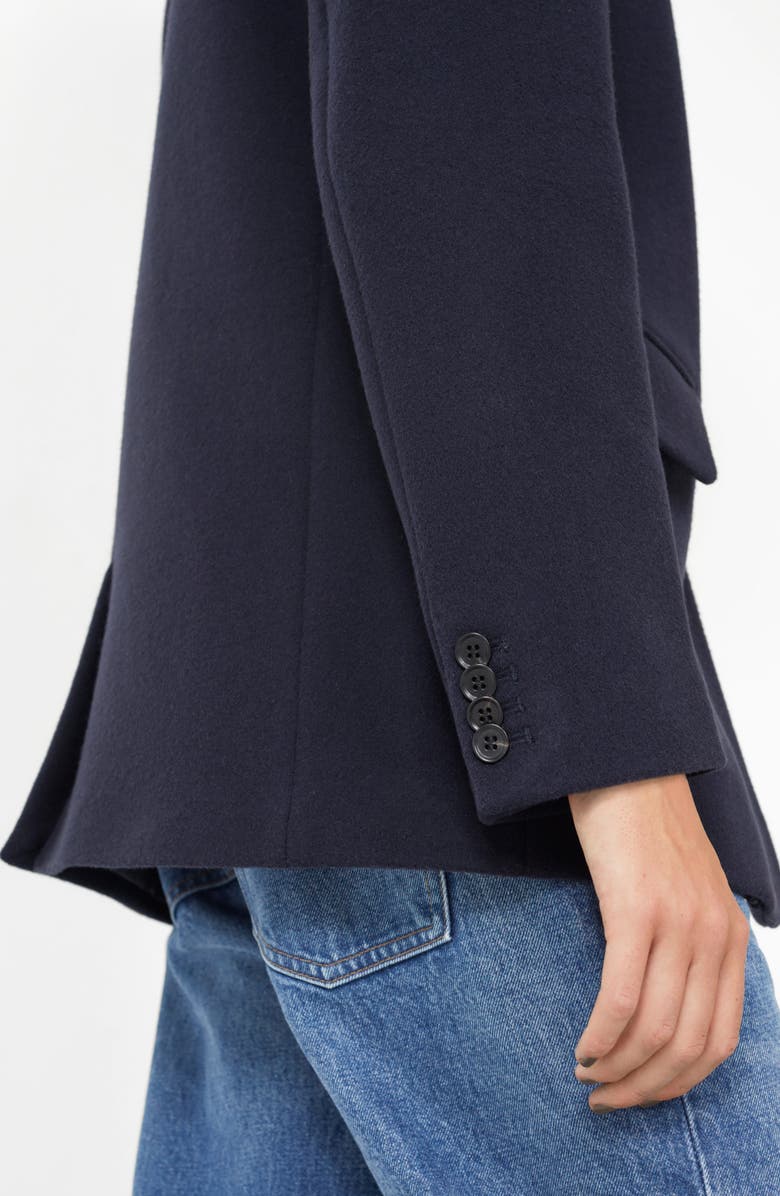 & Other Stories Oversize Notched Lapel Wool Blend Blazer, Alternate, color,