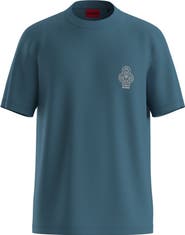 BOSS Dulos Graphic Cotton T-Shirt
