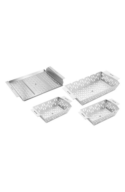 Barbecue 4-Piece Grill Basket Set