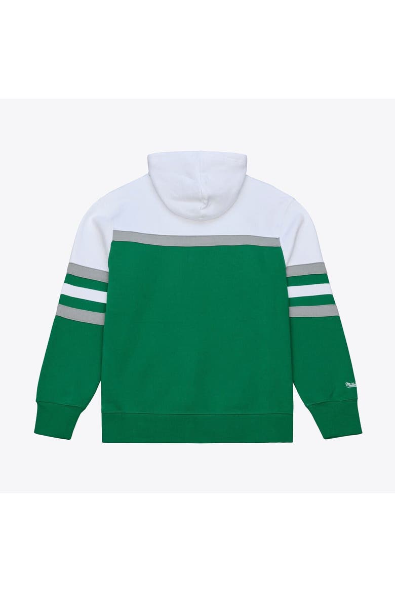 Men's Kelly Green Mitchell & Ness  Philadelphia Eagles Head Coach Hoodie, Alternate, color, Kelly Green