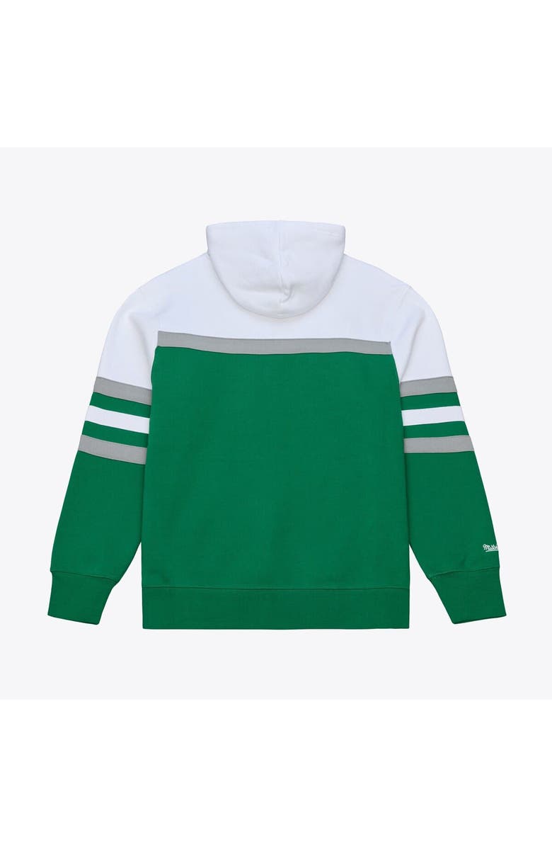 Mitchell & Ness Men's Kelly Green Mitchell & Ness  Philadelphia Eagles Head Coach Hoodie, Alternate, color, Kelly Green