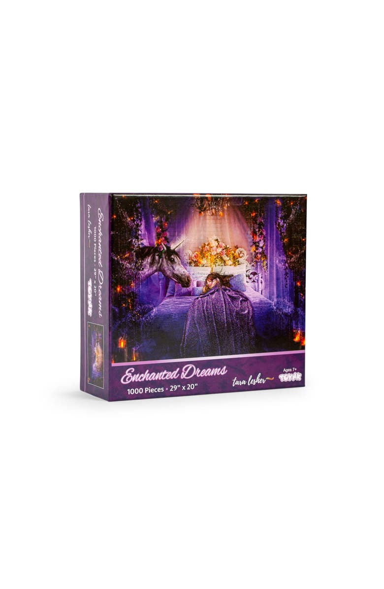 Toynk Enchanted Dreams Fantasy Puzzle By Tara Lesher | 1000 Piece Jigsaw Puzzle, Main, color, Multi-Color