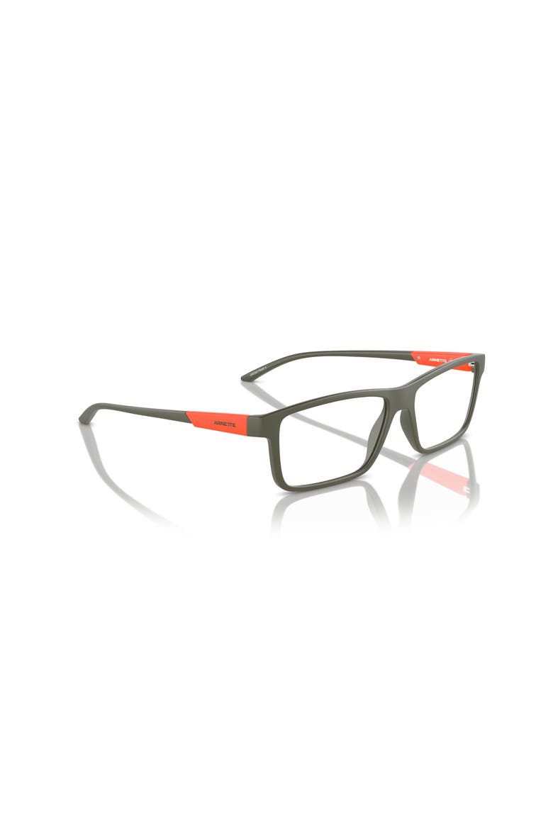56mm Rectangle optical glasses, Alternate, color, Green/ Red