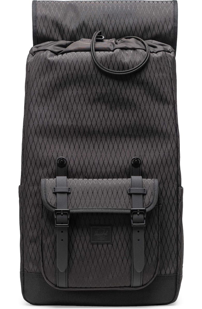 Herschel Supply Co. Little America Backpack, Alternate, color, Black Diamond/Black