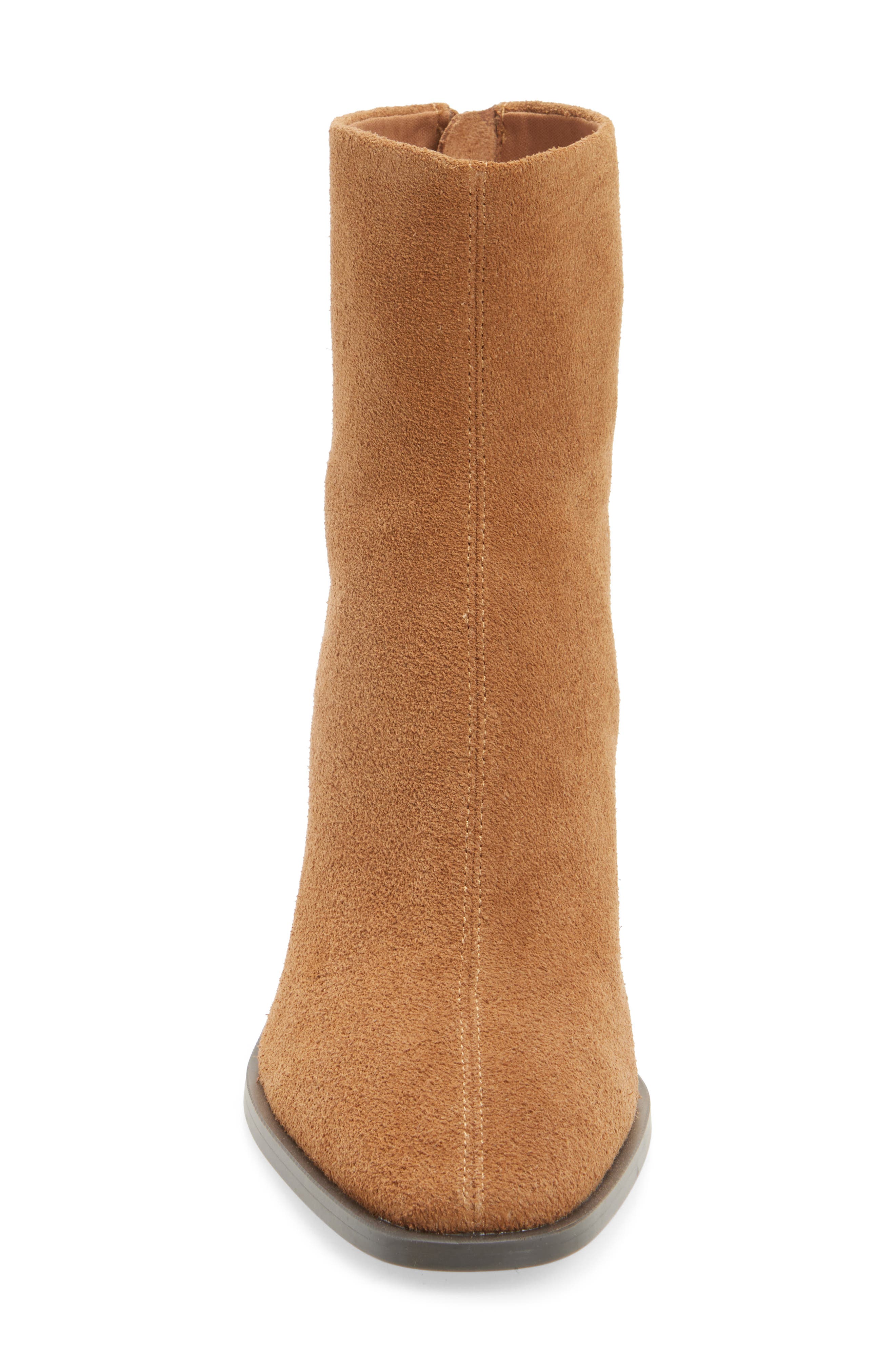 MANGO Gloria Bootie, Alternate, color, Light/ Pastel Brown