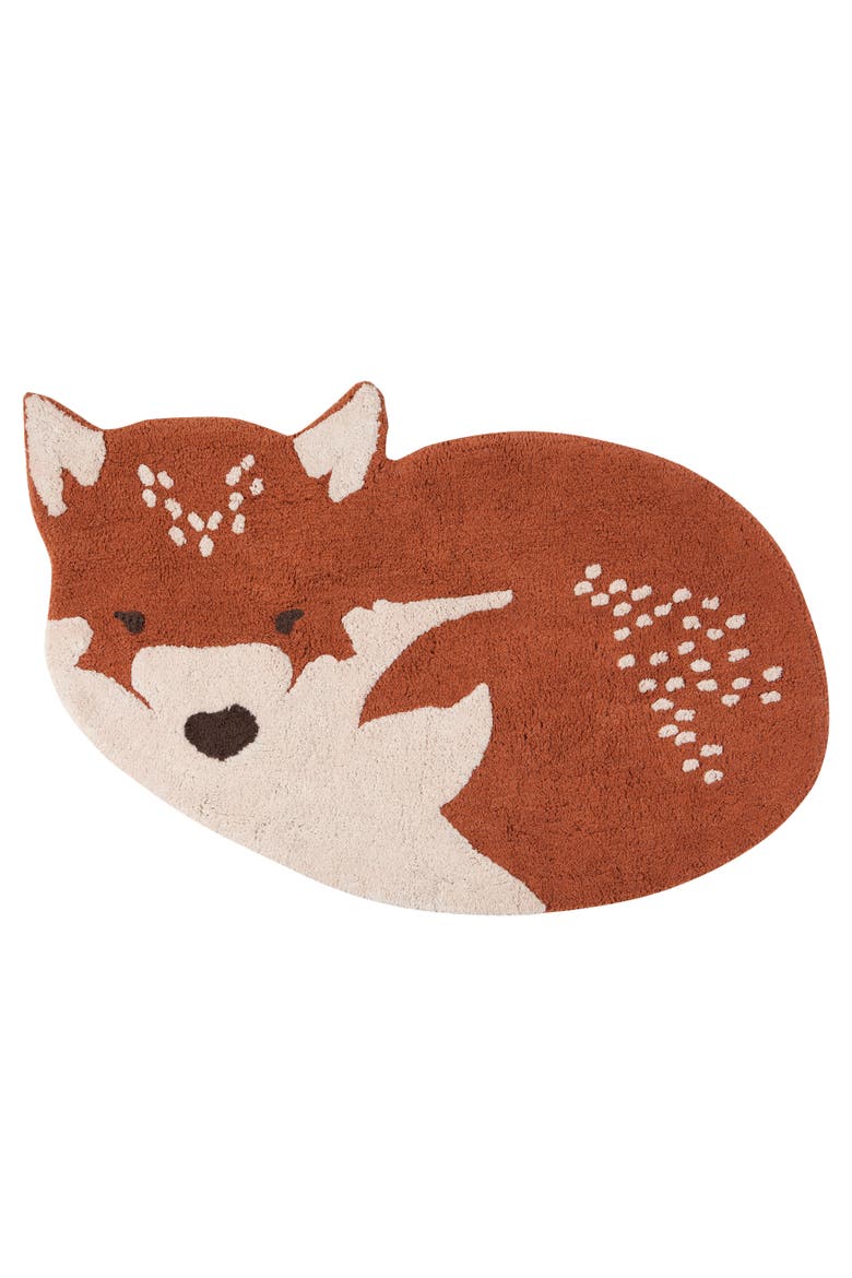 Little Wolf Rug, Main, color, BROWN