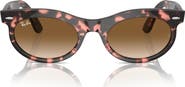 Ray-Ban Wayfarer 53mm Oval Sunglasses