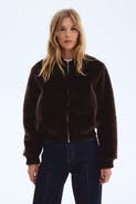 H&M Pile Bomber Jacket