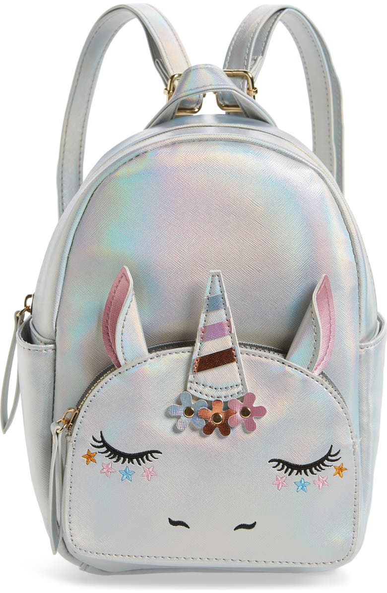 Under One Sky Angel Unicorn Backpack, Main, color,