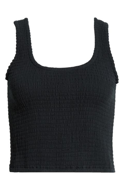 Coralina Crop Cotton Rib Tank