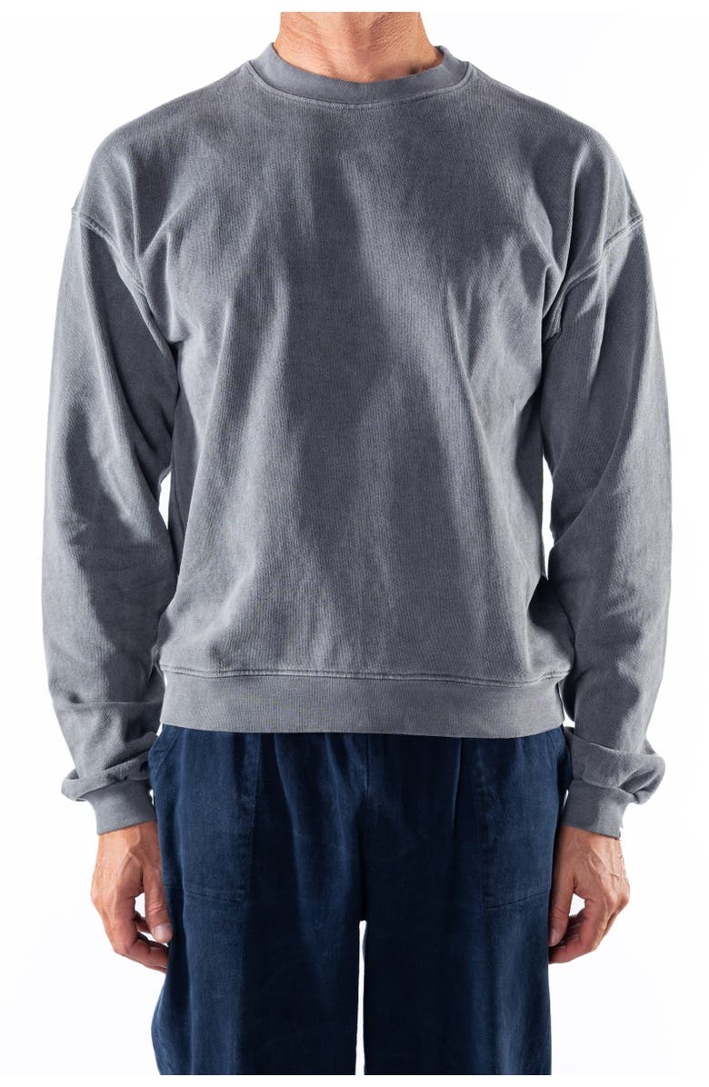 ARIKO Post Surf Crew Sweatshirt, Alternate, color, Sea Grey