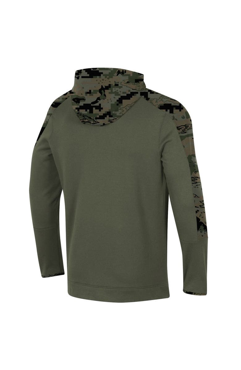 Under Armour Men's Under Armour Olive Texas Tech Red Raiders Freedom Pullover Hoodie, Alternate, color, 