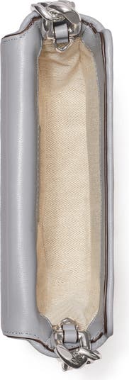 Mini Fleming Soft Caviar Leather Crescent Shoulder Bag