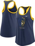 Nike Women's Nike Navy Milwaukee Brewers Tech Tank Top