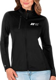 ANTIGUA Women's Antigua Black Antelope Valley College Generation Full-Zip Jacket