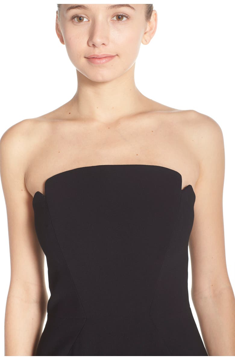 Jill Jill Stuart Strapless Midi Dress, Alternate, color, 