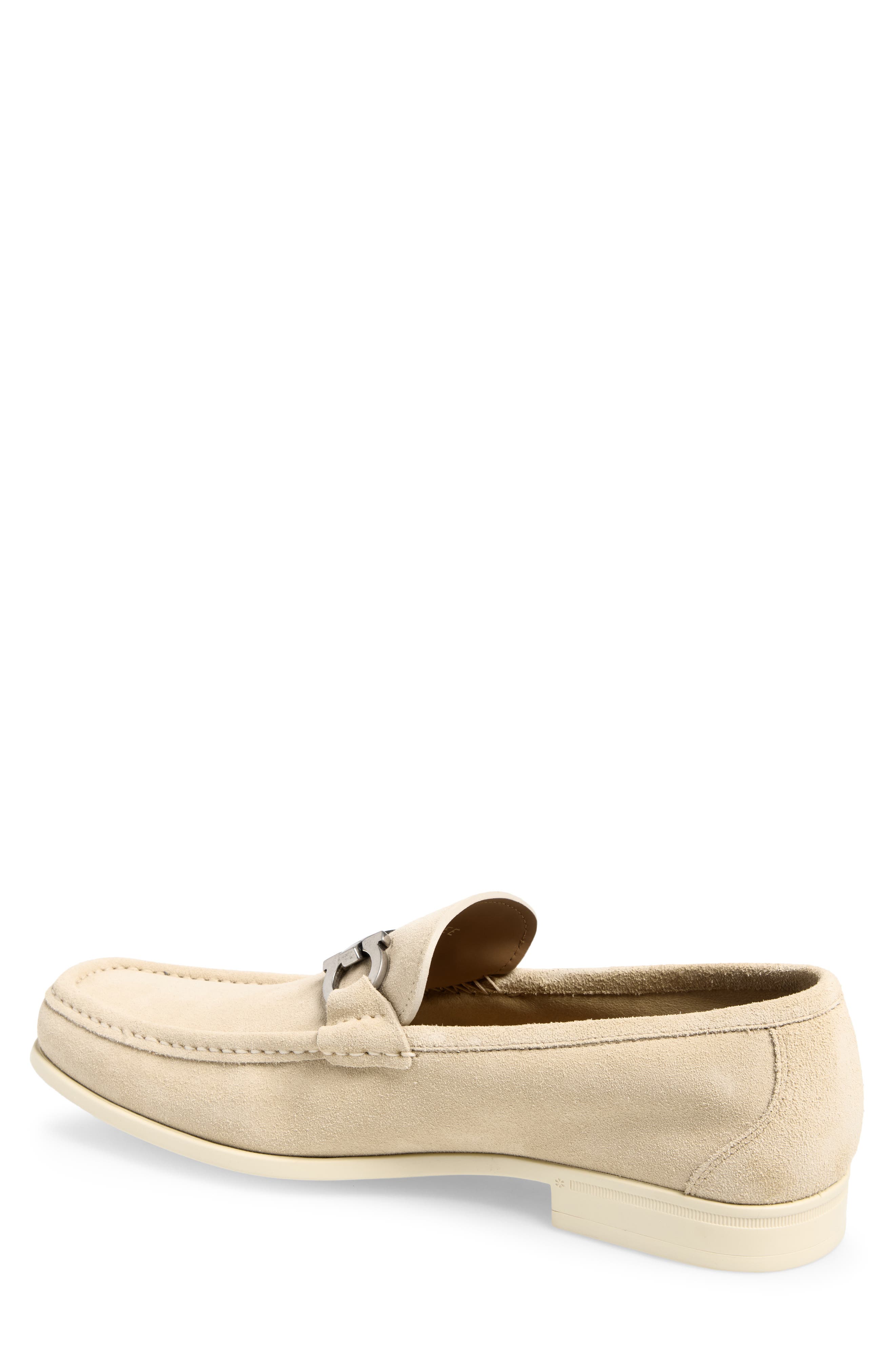 Grandioso Double Gancio Bit Loafer, Alternate, color, ECRU BISCOTTO 00629
