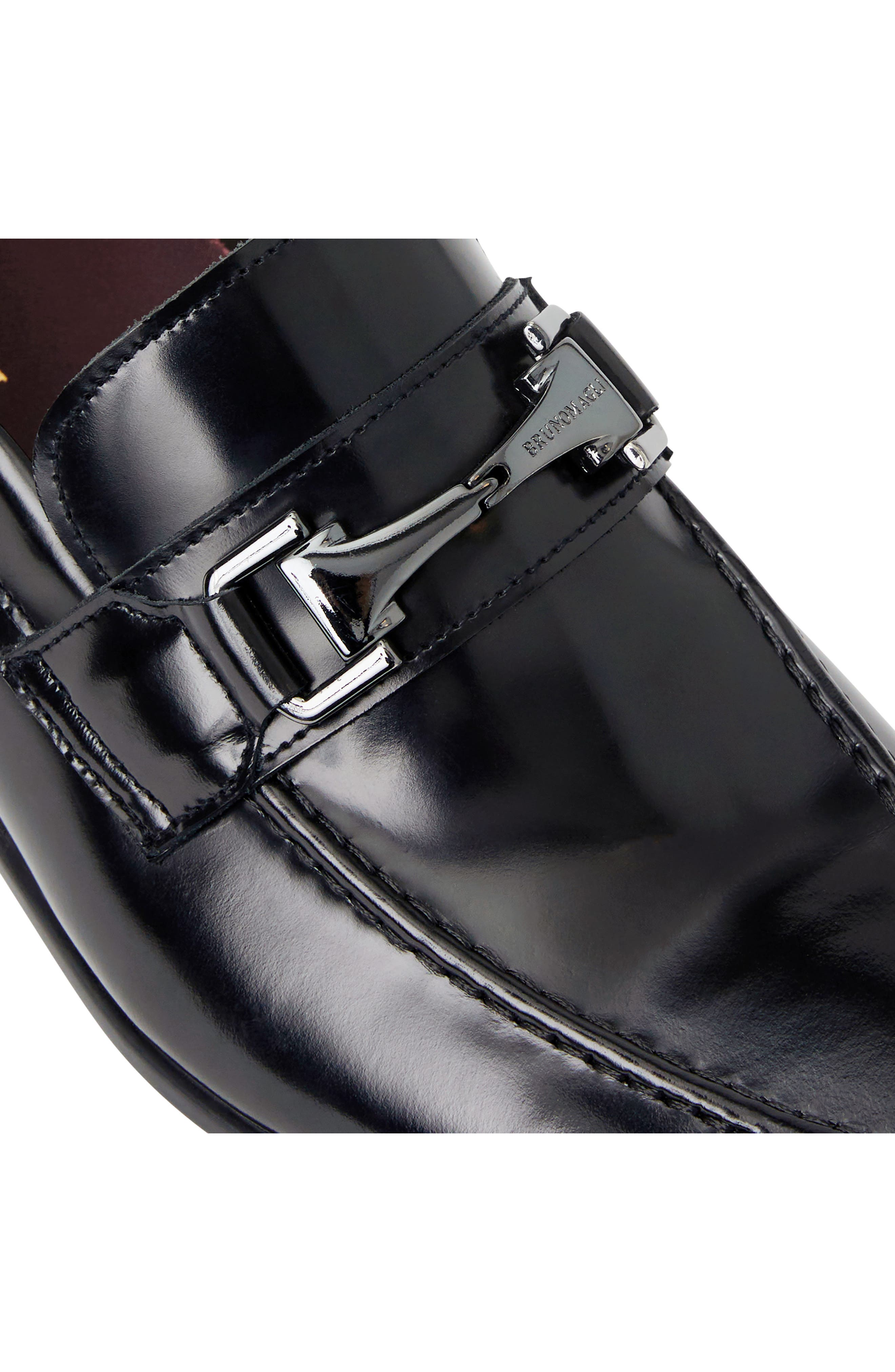 Bruno Magli Saffo Loafer, Alternate, color, Black