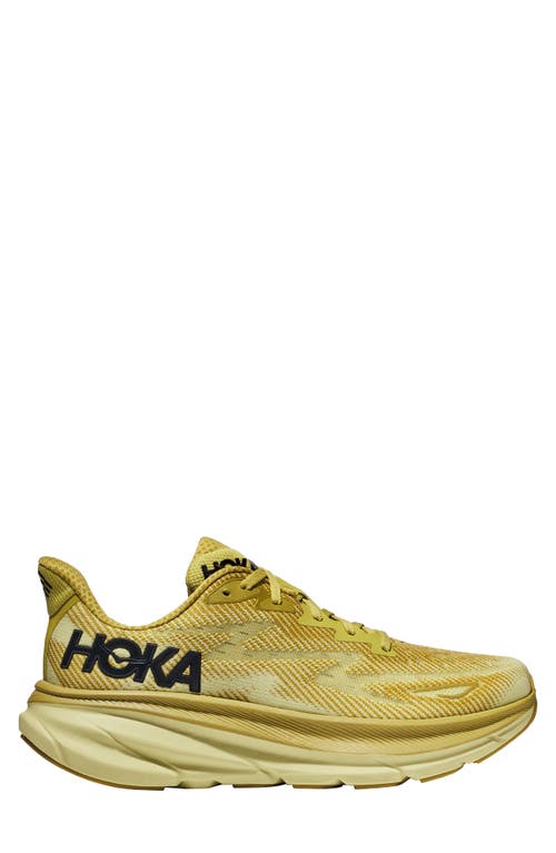 Hoka Clifton 9 Running Shoe In Yellow