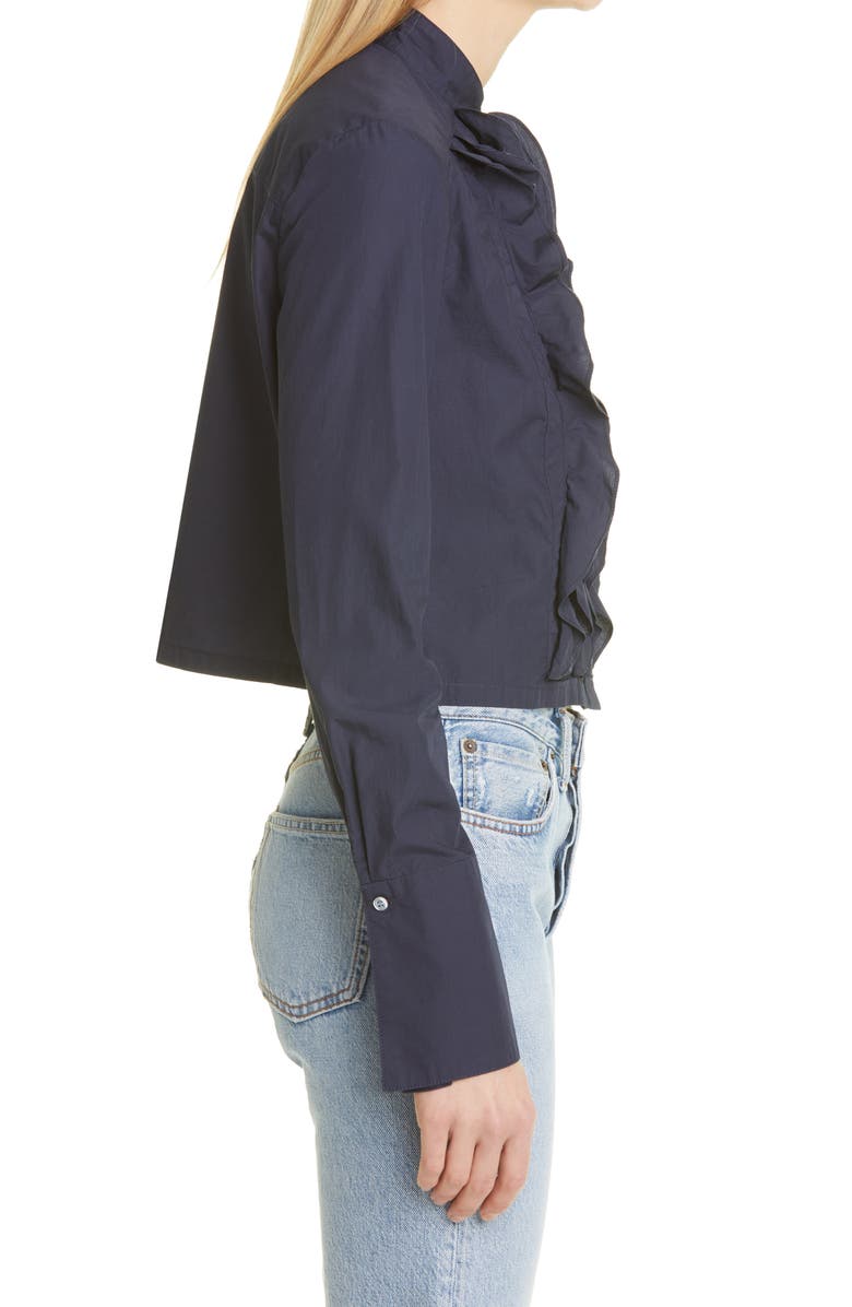 TWP Patti Ruffle Cotton Blouse, Alternate, color, 