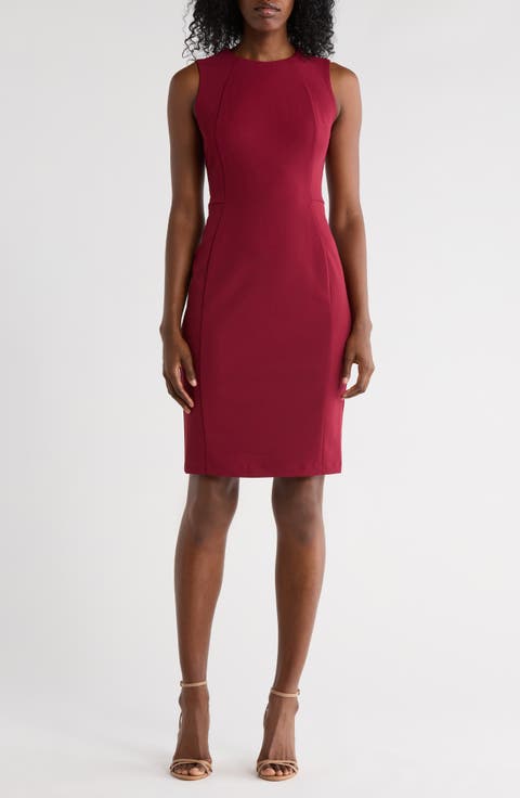 Sleeveless Sheath Dress
