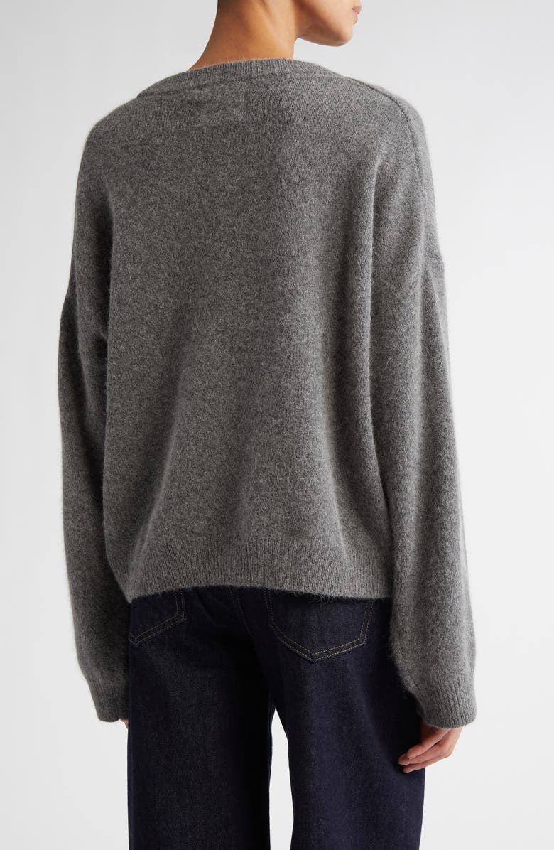 LOULOU DE SAISON Ropo Wool & Yak Hair Blend Crewneck Sweater, Alternate, color,