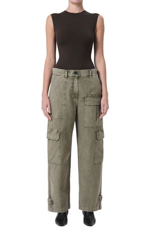 Agolde Brynn Cargo Pants In Shishito
