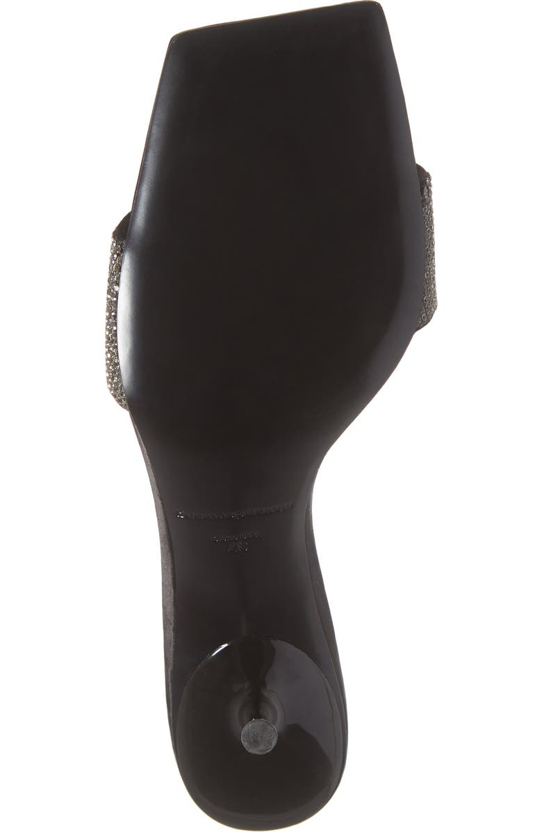 Alexander Wang Jessie Crystal Kitten Heel Sandal, Alternate, color,