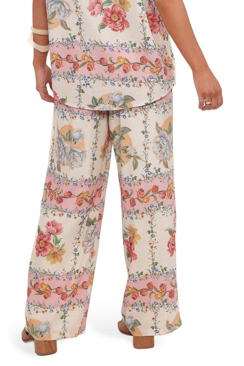 Cascais Rose Tile Pants, Alternate, color, ROSE TILE