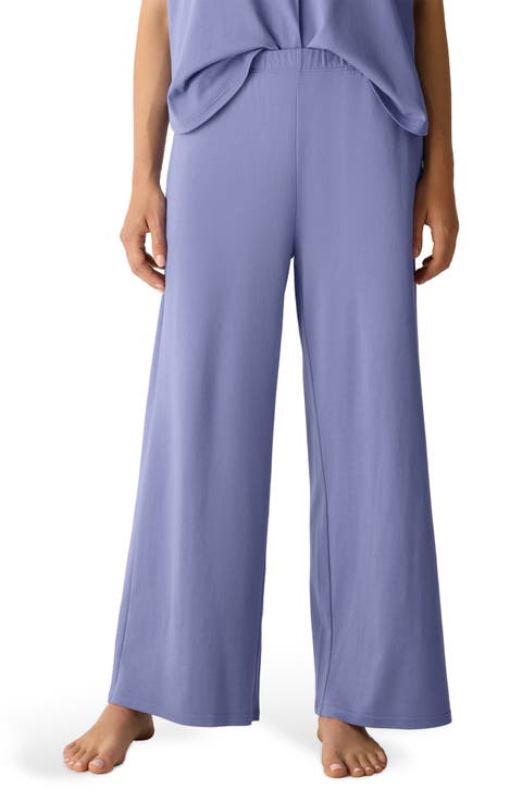 Organic Cotton Wide Leg Lounge Pants