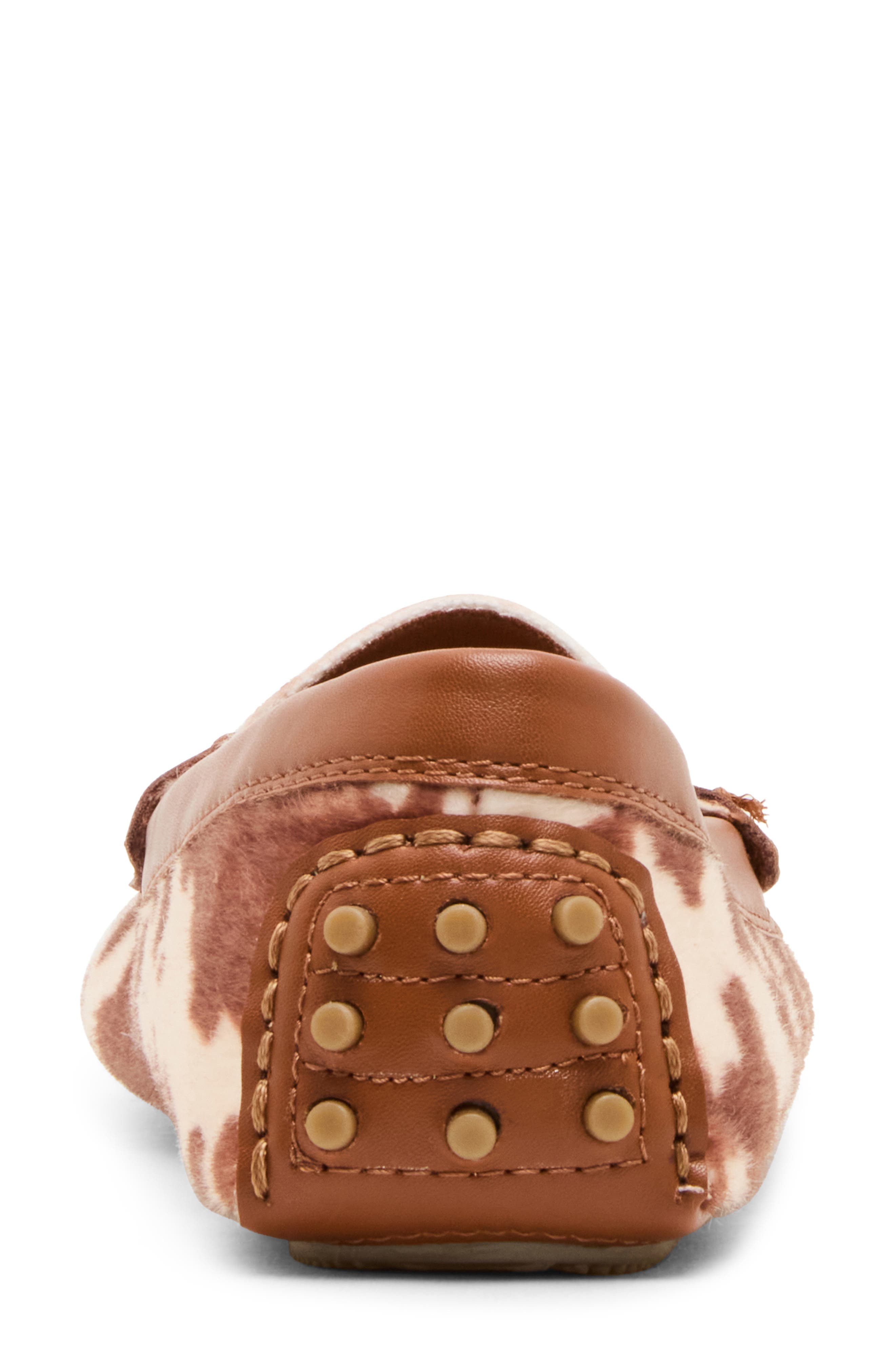 Anne Klein Chrystie Bit Loafer, Alternate, color, Cow Print