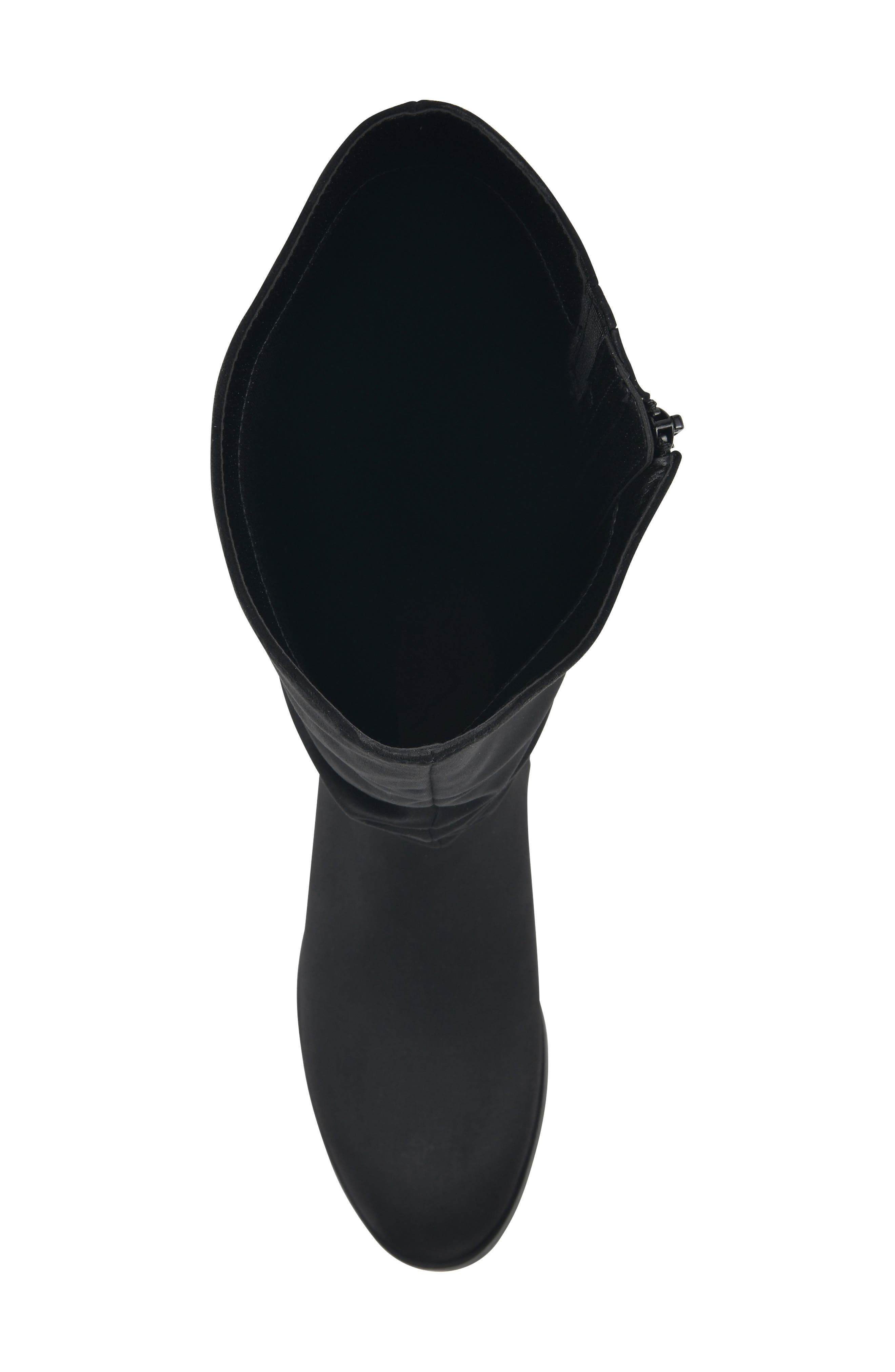 CLIFFS BY WHITE MOUNTAIN Barnes Tall Boot, Alternate, color, Black/ Fabric