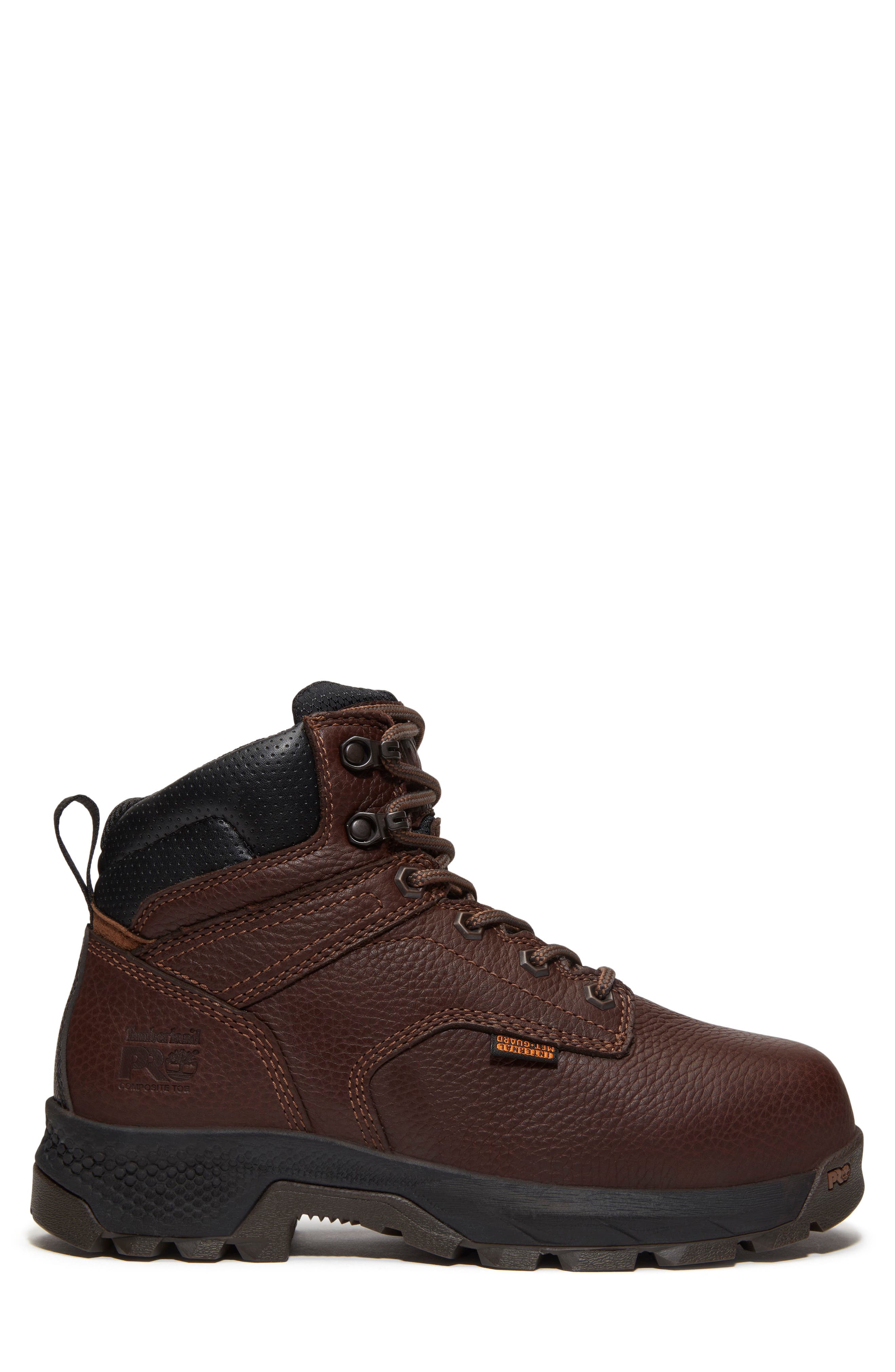 Timberland TiTAN EV 6" Composite Toe Work Boot, Alternate, color, 
